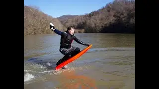 Fly Surf Sochi \ ОЗЕРО \ ЭЛЕКТРОСЁРФ!