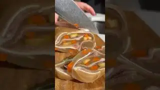 How to make Collagen-Rich Food at home. Curvy pressed pig’s ear terrine. Свиные ушки в желе #food