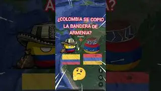 Did Colombia copy the flag of Armenia? 