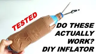DIY Tubeless Inflator Airshot. Do they actually work? No smoke and mirrors test.