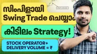 Find stocks that are moving by looking at the operator's position | Delivery Swing Trading Strategy