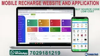 Recharge Software Source Code For New All In One Recharge Portal With New UI Full ! Tech Support Pro