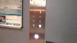 【HD】日立エレベーター 新宿アルタPart1（右側・更新後）