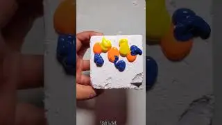 Squeegee vs gym chalk  #asmr #chalk #chalkasmr #squeegee #abstractpainting #art #painting #shorts