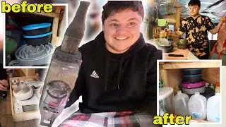 VLOG: Deep Cleaning our Skoolie & left Becky for 5 days for Christmas