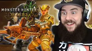 LIGHT BOWGUN HAS A NEW MECHANIC! Monster Hunter Wilds Light Bowgun REACTION and OVERVIEW