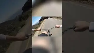 I Raced A Huracan Down A Mountain On My BRAKELESS BMX Bike..