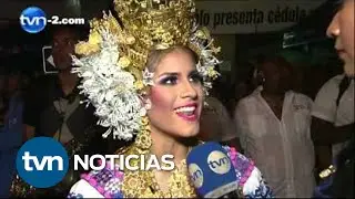 La reina de Calle Arriba de Las Tablas, dispuesta a lograr un triunfo para su pueblo | TVN Noticias