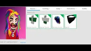 MAKING a 6ix9ine ROBLOX ACCOUNT