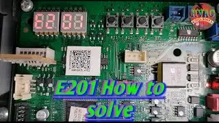 Samsung DVM'S code E201,error code 201 how to solve,Samsung vrf DVM'S error 201 how to solve,