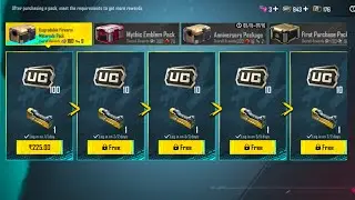 Upgradable Firearm Materials Pack 😱 BGMI ❤️‍🩹☠️