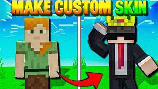 How To Make Custom Skin In Minecraft | In Mobile Pe/Java