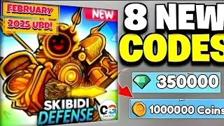 🎄🎁NEW FEBRUARY CODES🎄🎁 SKIBIDI TOWER DEFENSE CODES IN FEBRUARY 2025 | ROBLOX SKIBIDI TOWER DEFENSE