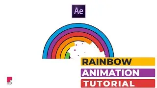 Colorful Rainbow Animation in After Effects - After Effects Tutorial - Simple  Rainbow