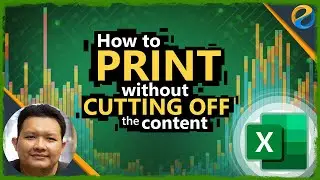 How to print in Excel without cutting off the content
