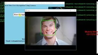 Python Code for Real Time Face Recognition From Camera Full Source Code