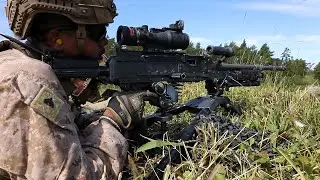 U.S. Marines, Swedish Soldiers MVR Live-Fire - BALTOPS 24