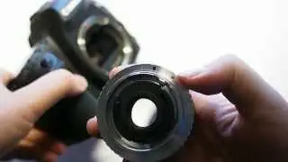 How To Attach A Nikon Lens To A Canon DSLR Using One Of Our Lens Adapters