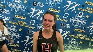 Harvard's Maia Ramsden Breaks Down Fast 1500m Qualifying Round at the NCAA Championships