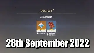 New Primogem code - Genshin 3.1