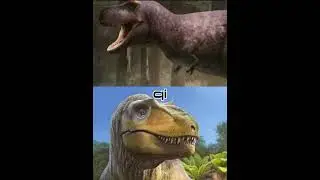 t rex vs bistahieversor [edit] #paleontology #dinosaur #shorts