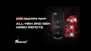 Brand New 2ND Gen VVDI Wired Remote Supports Wireless Generation!