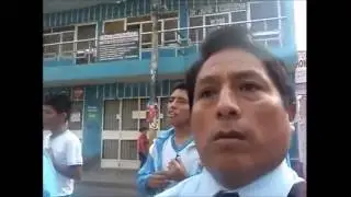 Ensayo del Cuerpo de Cadetes 2016 de la GUE Leoncio Prado de Huánuco