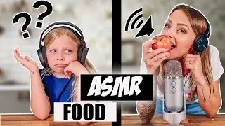 ASMR FOOD CHALLENGE! (she killed the game!)