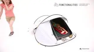 3 МЕСТНАЯ ПОХОДНАЯ ПАЛАТКА 2 SECONDS FRESH&BLACK QUECHUA