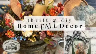 Thrift Store FALL Makeovers / Home Decor on a Budget / Thrift Flips for Resell