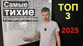 Самые тихие кондиционеры 2025 (ТОП-3)