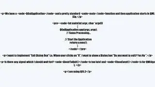 QGuiApplication Exit Dialog box