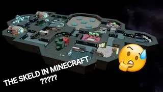 🔴HOW TO BUILD CAFETERIA FROM AMONG US THE SKELD IN MINECRAFT