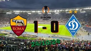 VI PORTO ALLO STADIO - Roma vs Dynamo Kiev 1 - 0 Europa League 3° turno 2024/2025 Ep.2 di 5