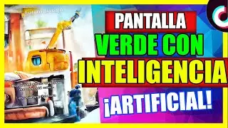 ✅ Como usar el PANTALLA VERDE con INTELIGENCIA ARTIFICIAL 2022 🔴 inteligencia artificial que dibuja