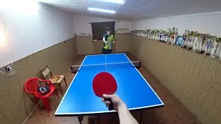 НАСТОЛЬНЫЙ ТЕННИС ОТ ПЕРВОГО ЛИЦА | ИГРАЮ ПРОТИВ КМС | PING PONG FIRST PERSON | TABLE TENNIS |