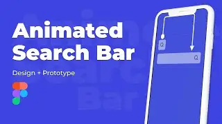 Advance Search Bar | Figma Animetion |  Figma Tutorial  2022 