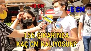 BOYUNDAN 1.55 CM ÇIKINCA KAÇ KALIYOR? - SARI MİKROFON