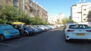 A short walk In Ramat Yosef neighborhood, Bat-Yam, Israel