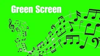Mesmerizing Music Notes Effect Green Screen - Elevate Your Videos with #RG66 #mrlatoenjoys