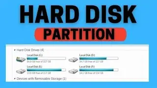 Hard Drive Partition on Computer ? Computer Mai Hard Drive Partition Kese karte hai?