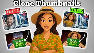 How I Clone Big YouTuber Thumbnails Using AI | YouTube Thumbnail Tutorial