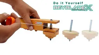 How To Make Beyblade With Cardboard | DIY Beyblade Launcher Spinning Toy | Cardboard Beyblade