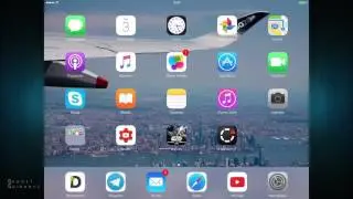 iPad Air (iOS 9.1) - Как включить отображение заряда батареи в процентах