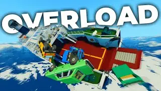 OVERLOADED Car Ferry Capsizes! | Stormworks: Build and Rescue