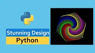 Stunning Design in Python | Turtle Program | CodingFacts