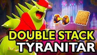 6 STACKS TYRANITAR DEMOLISHES ENEMIES! (Pokemon Unite Tyranitar Build)