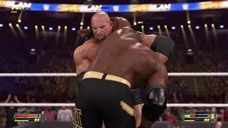WWE 2K22 (PS5) - Goldberg vs Bobby Lashley Gameplay | Championship Match (4K 60fps)