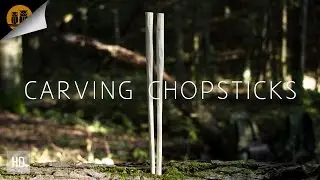 Carving Chopsticks in the Forest • Bushcraft Skills