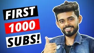 How to promote your YouTube channel and get more subscribers - Get your first 1000 subscribers